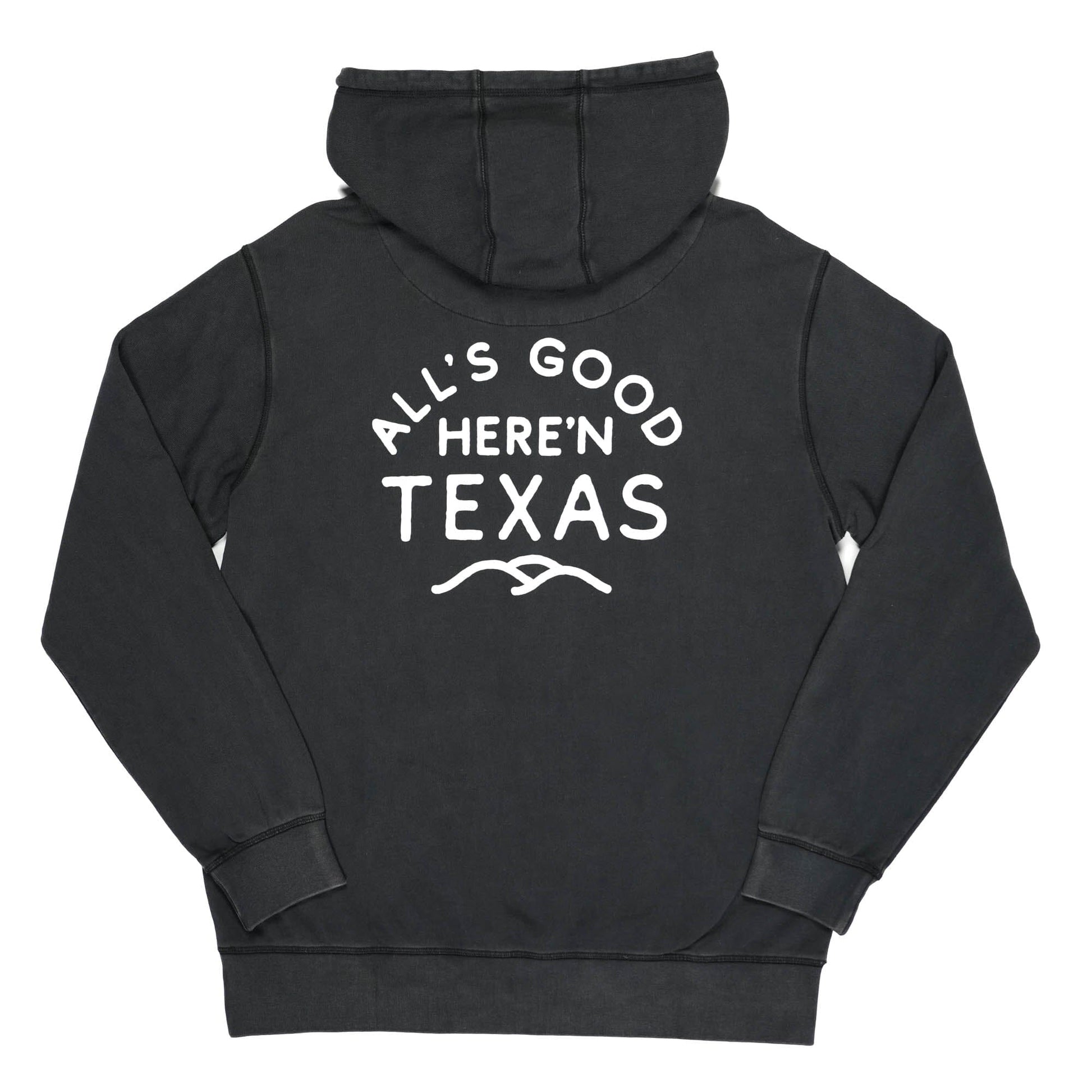 All's Good Campfire Hoodie Texas Hill Country Provisions