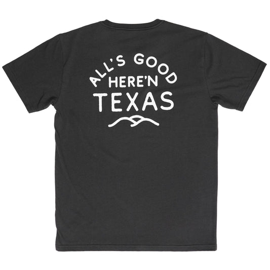 All's Good Washed Cotton Texas Hill Country Provisions Vintage Black S