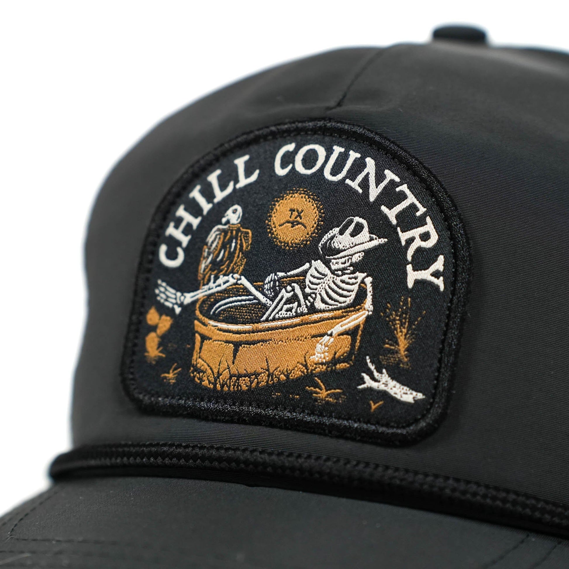 Bone Chillin' Guadalupe Snapback Texas Hill Country Provisions
