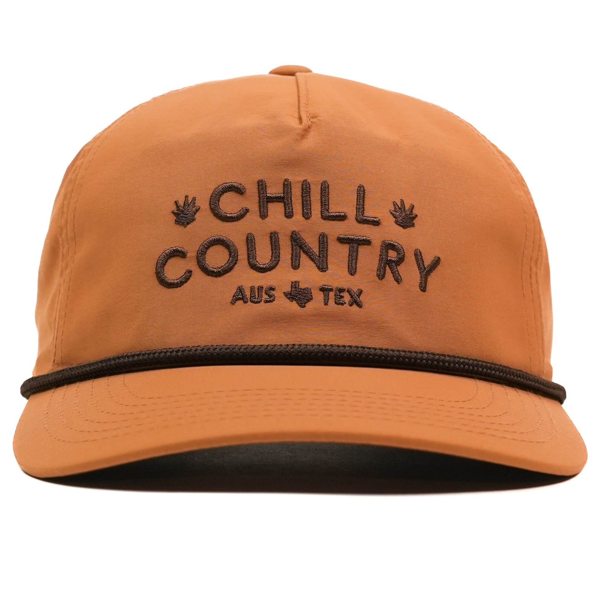 Chill Country ATX Quick-Dry Nylon Texas Hill Country Provisions Carmel Brown Quick-Dry Nylon Light Structure