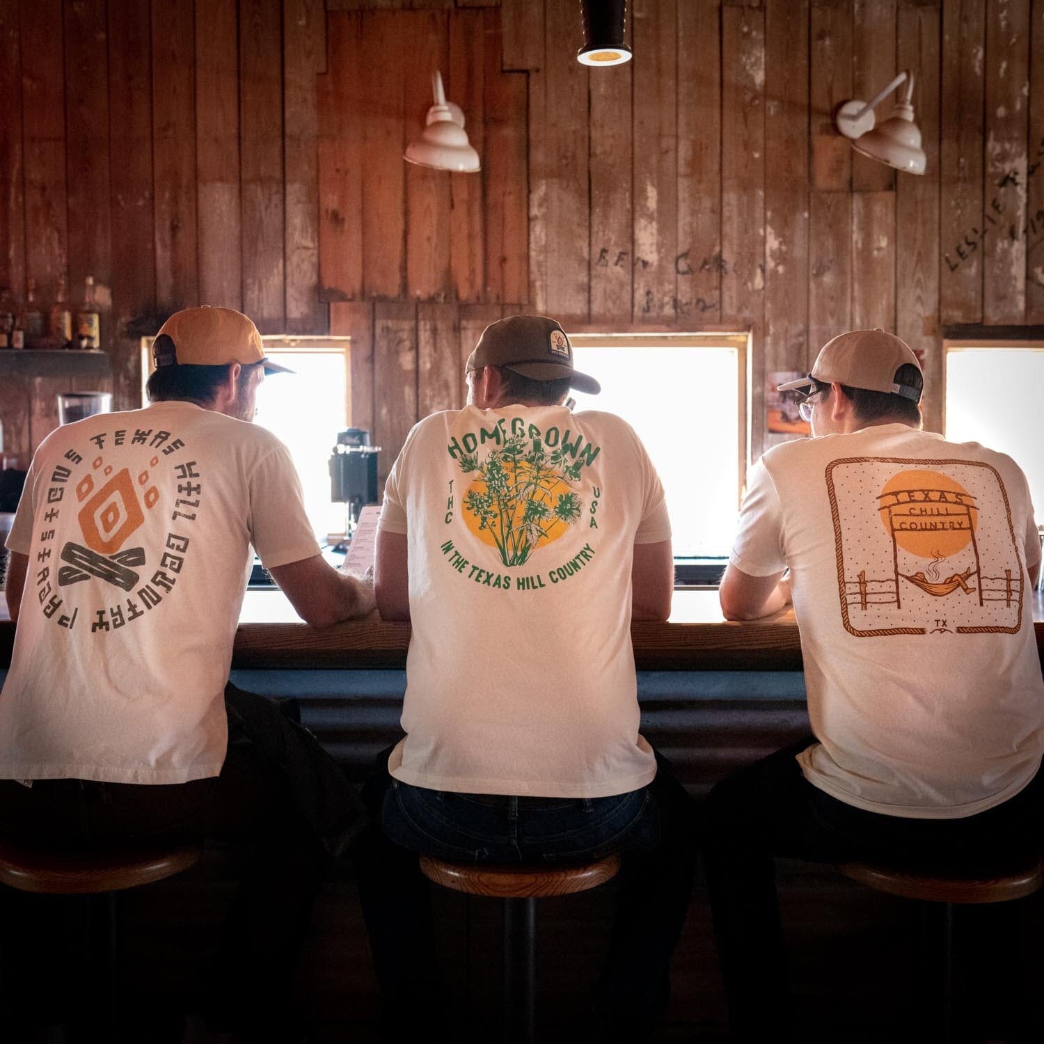 Chill Country Ranch Feather Grass Tee Texas Hill Country Provisions