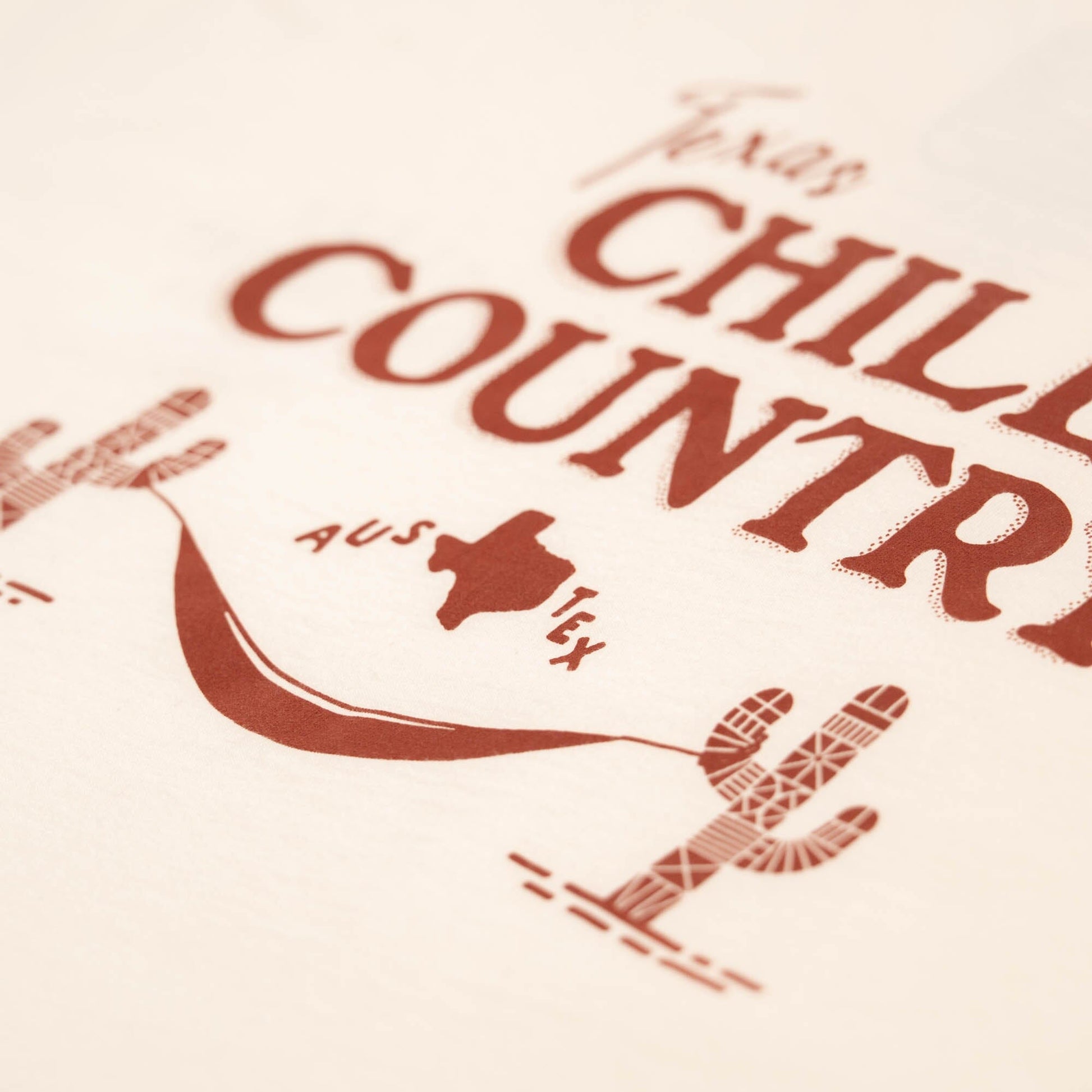 Desert Fractals Washed Cotton Tee Texas Hill Country Provisions