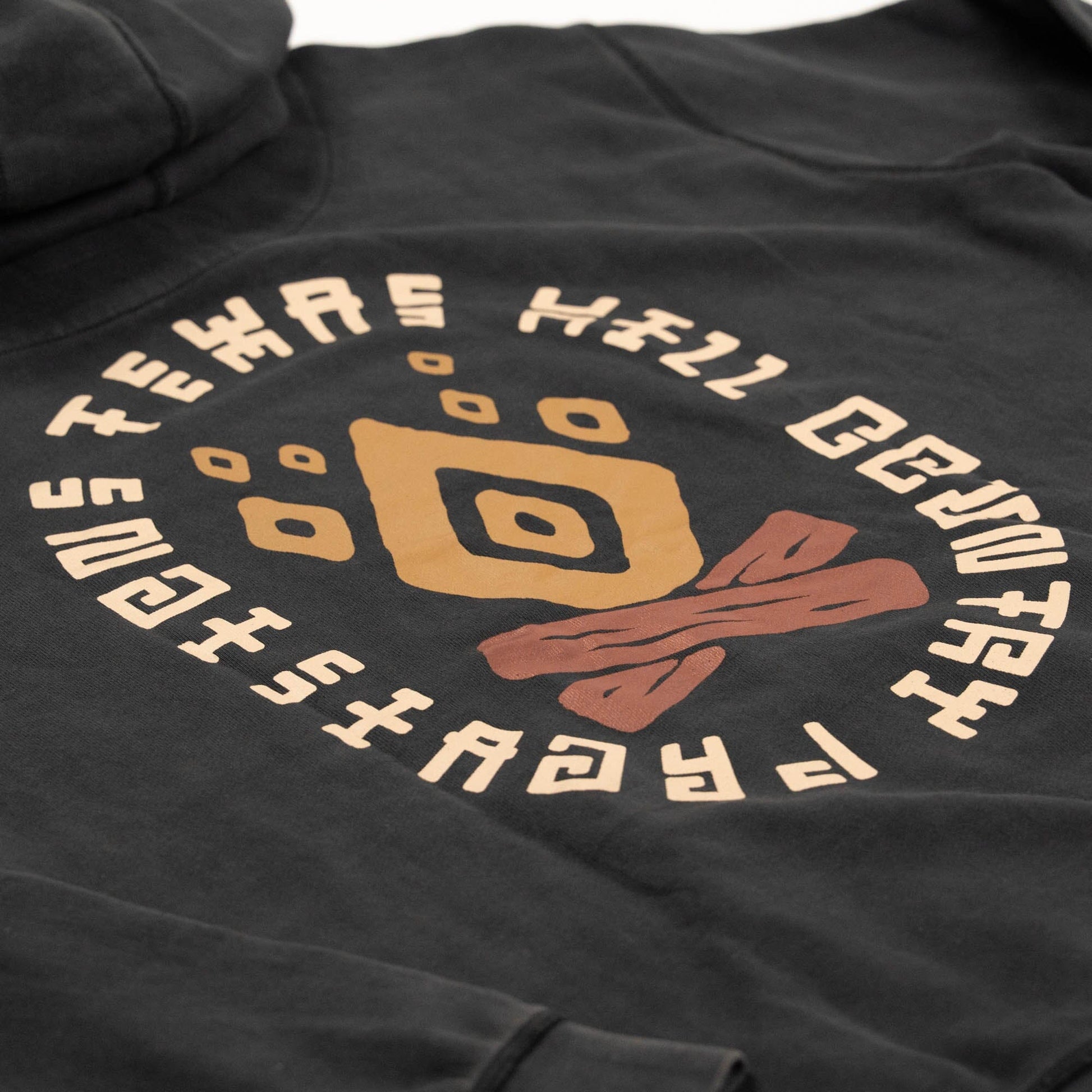 Fractal Fire Campfire Hoodie Texas Hill Country Provisions