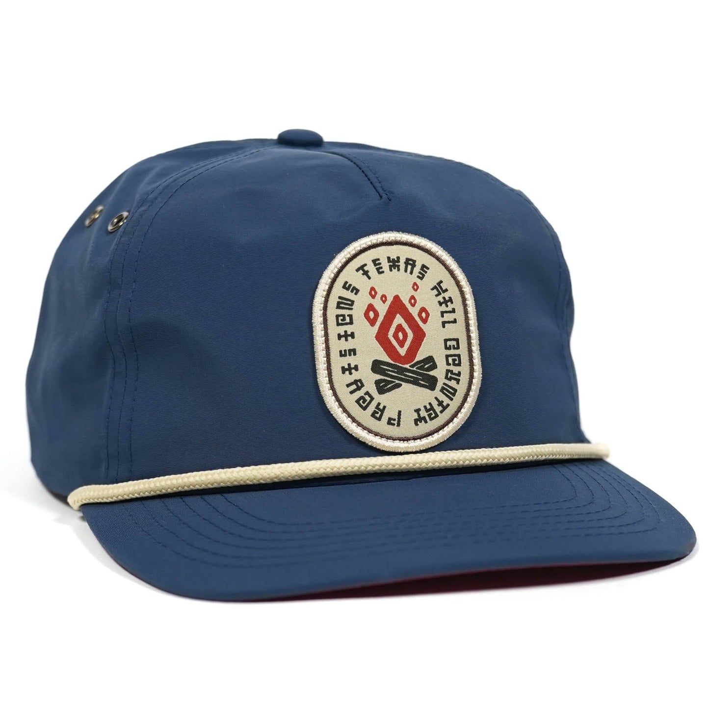Fractal Fire Guadalupe Snapback Texas Hill Country Provisions