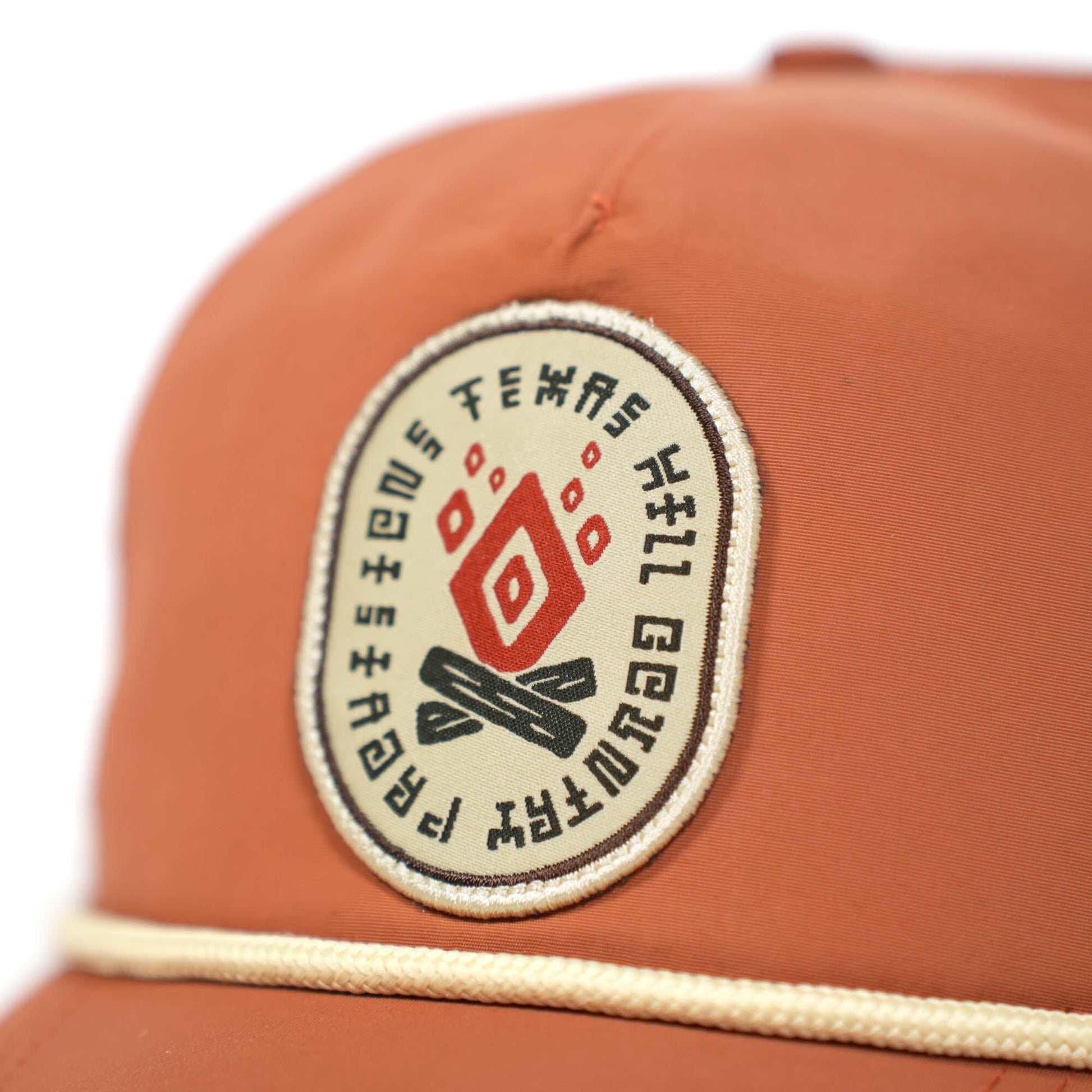 Fractal Fire Guadalupe Snapback Texas Hill Country Provisions