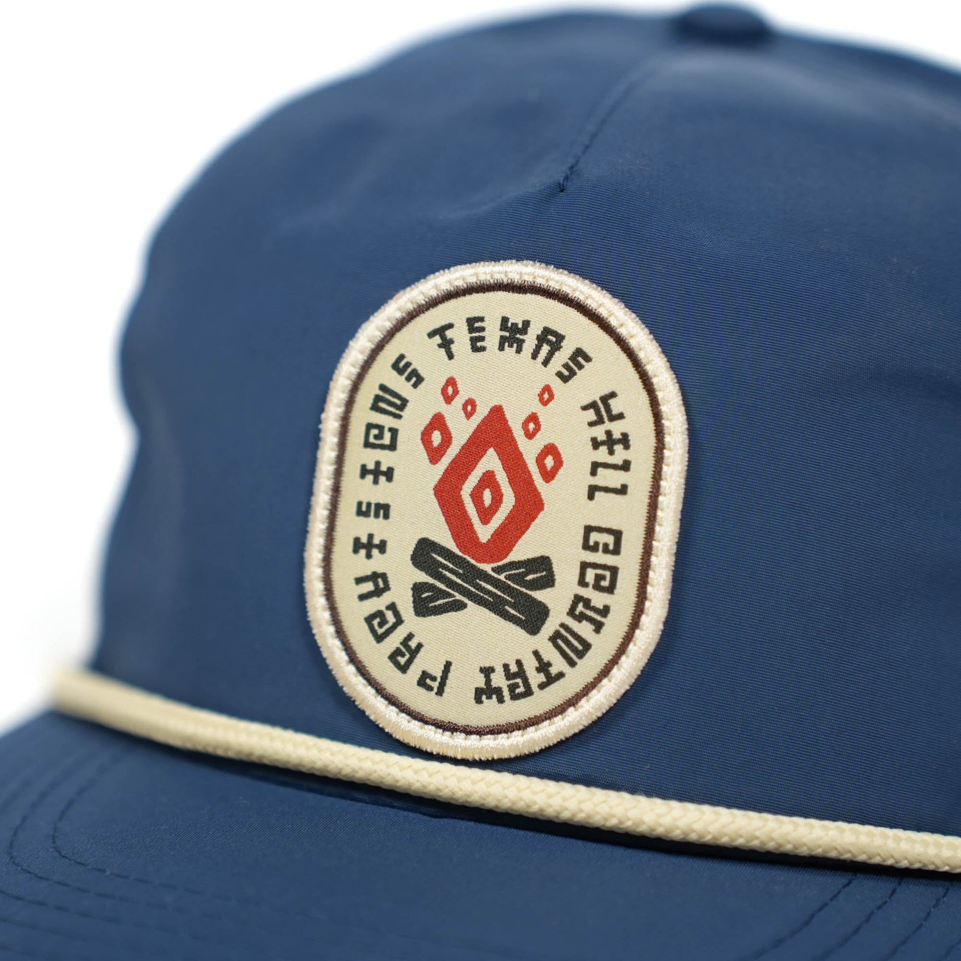 Fractal Fire Guadalupe Snapback Texas Hill Country Provisions