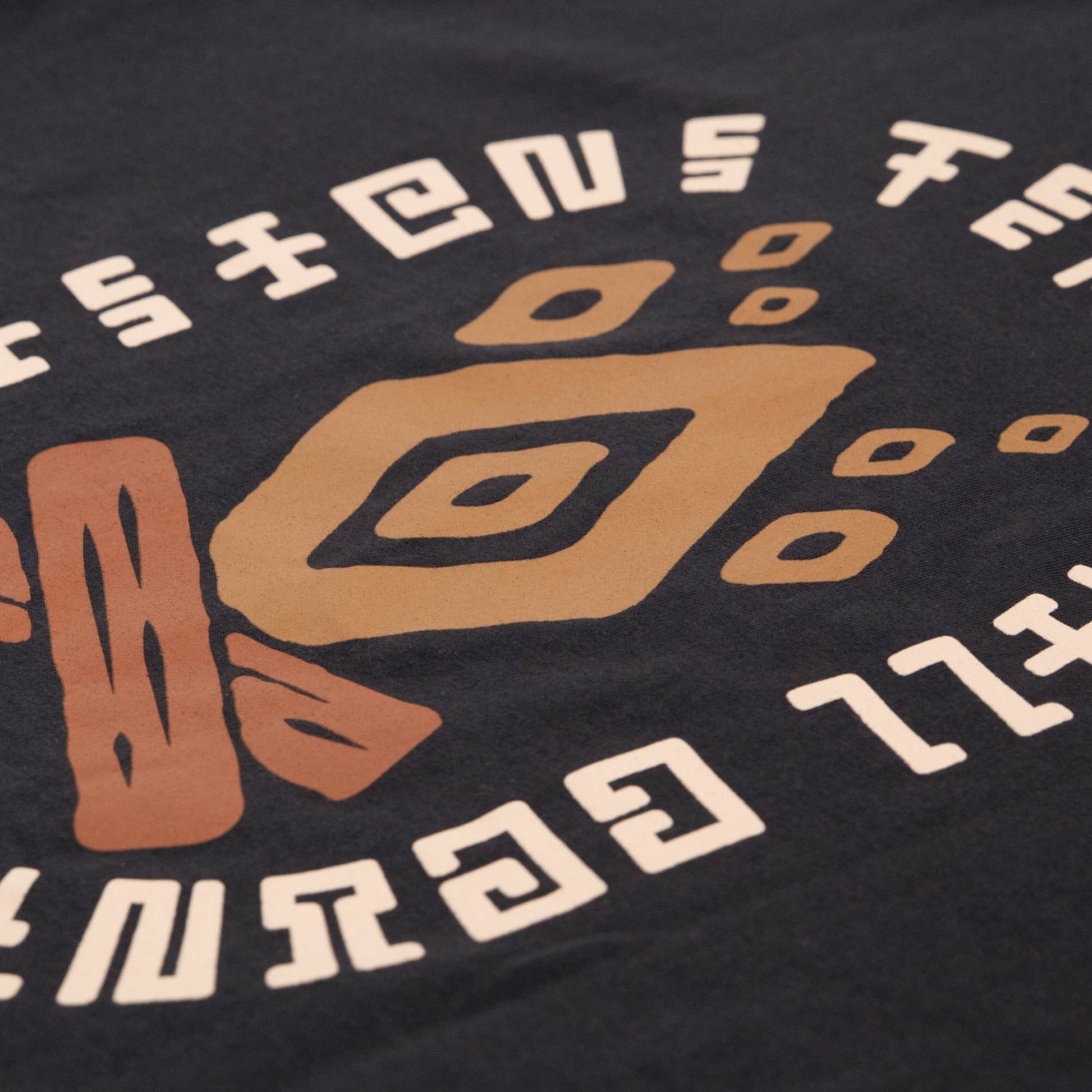 Fractal Fire Washed Cotton Texas Hill Country Provisions