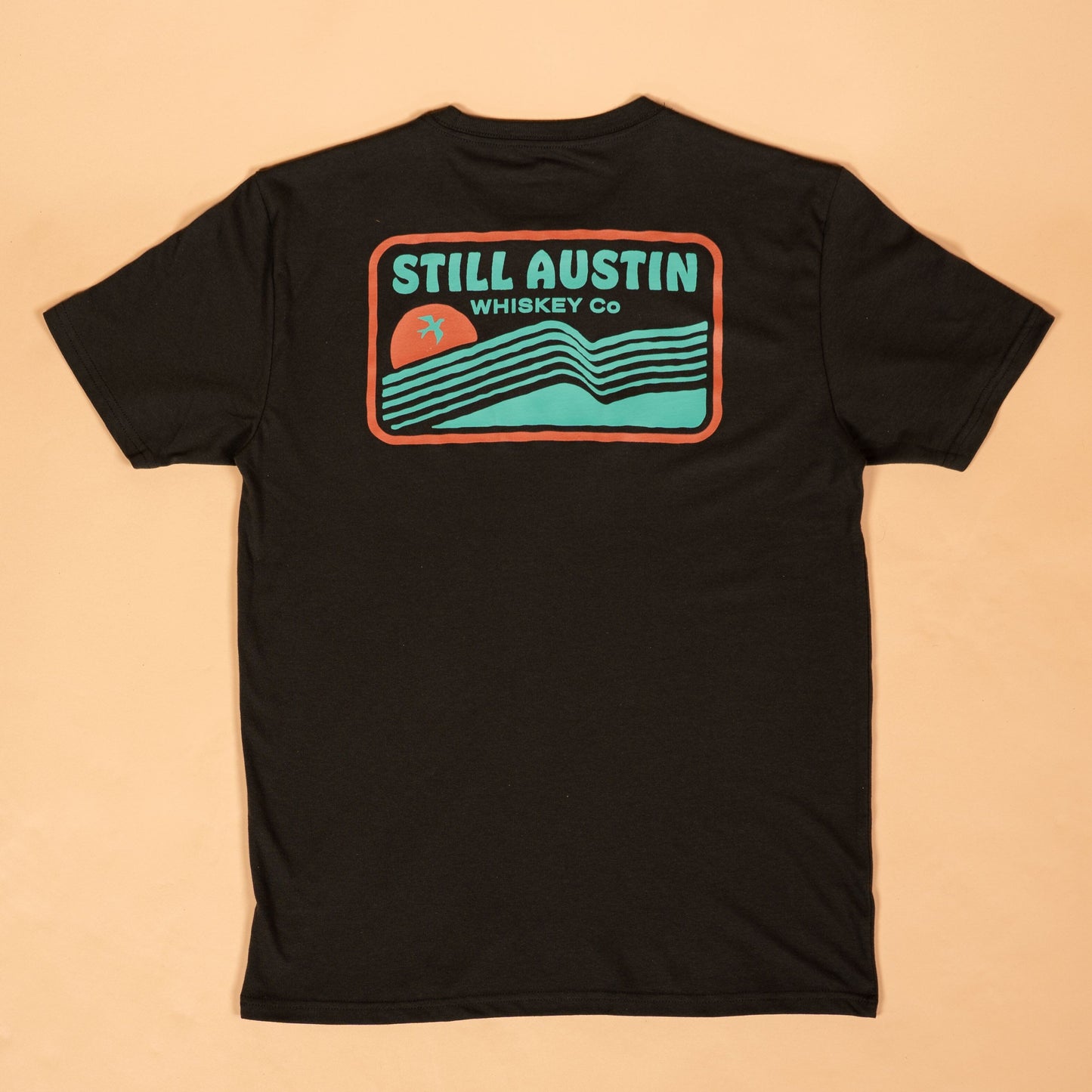 Heat Wave Feather Grass Tee Texas Hill Country Provisions Vintage Black S