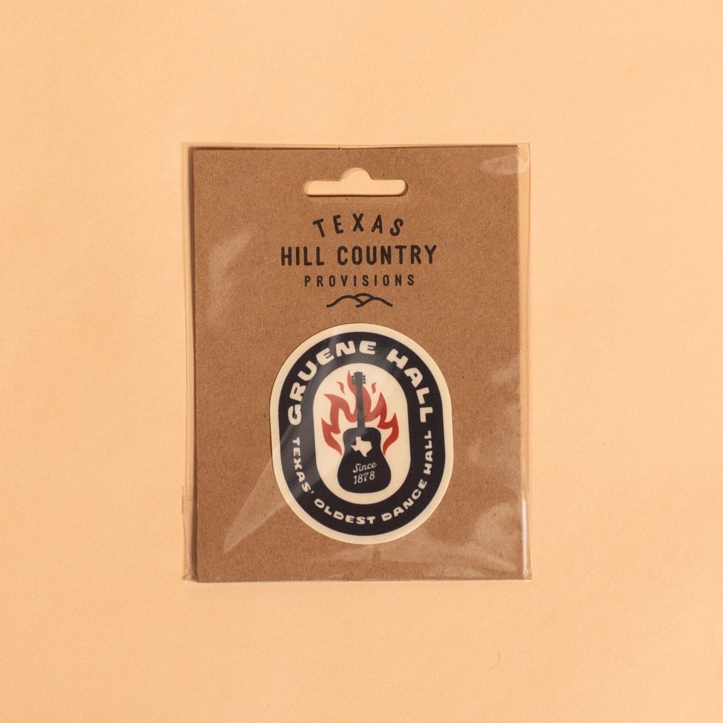 Hot Licks Nylon Sticker Texas Hill Country Provisions