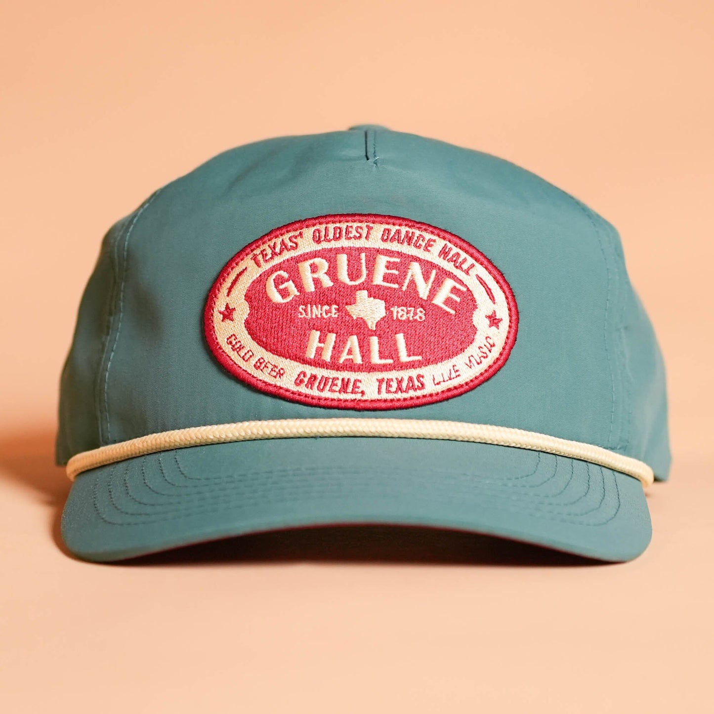 Last Call Guadalupe Snapback Texas Hill Country Provisions Blue Quick-Dry Nylon Mesh Flap