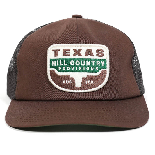 Legacy Herd Feed & Seed Texas Hill Country Provisions Brown Single Brushed Twill Unstructured
