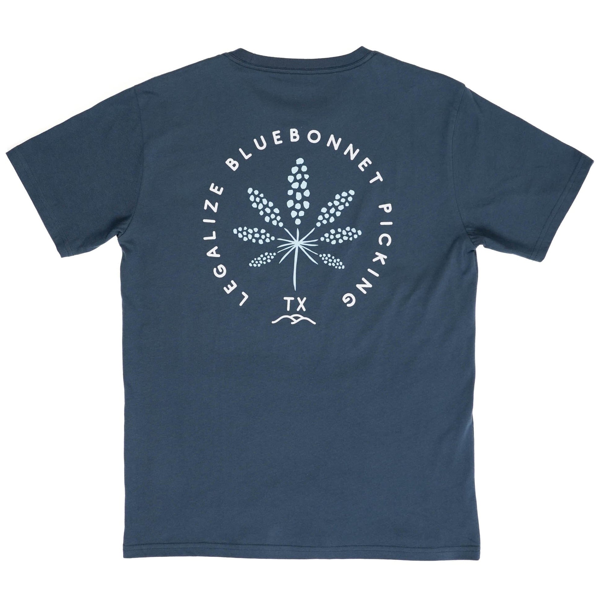Legalize Texas Washed Cotton Texas Hill Country Provisions Weathered Navy S