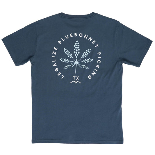 Legalize Texas Washed Cotton Texas Hill Country Provisions Weathered Navy S