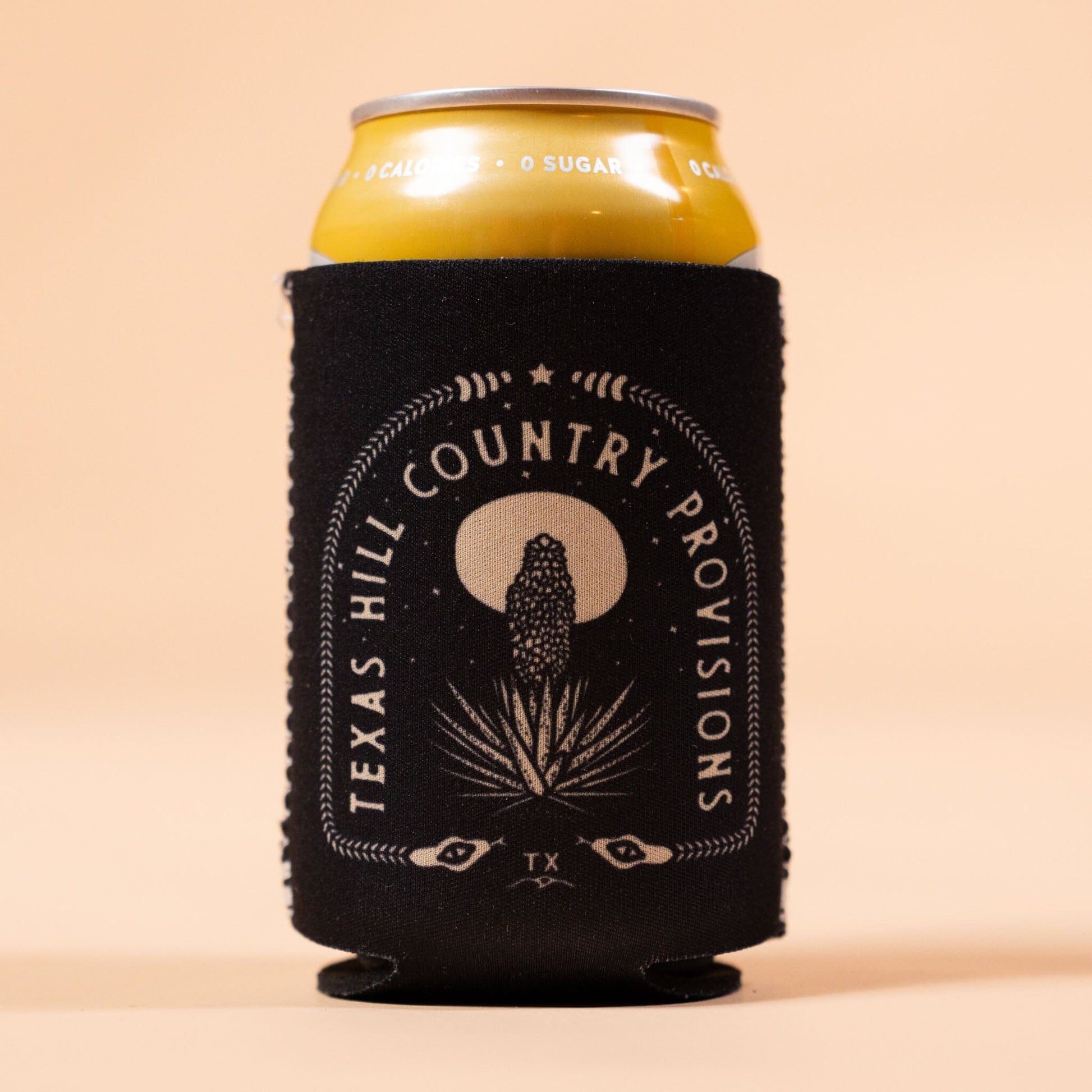 Sacred Ground Neoprene Can Sleeve Texas Hill Country Provisions