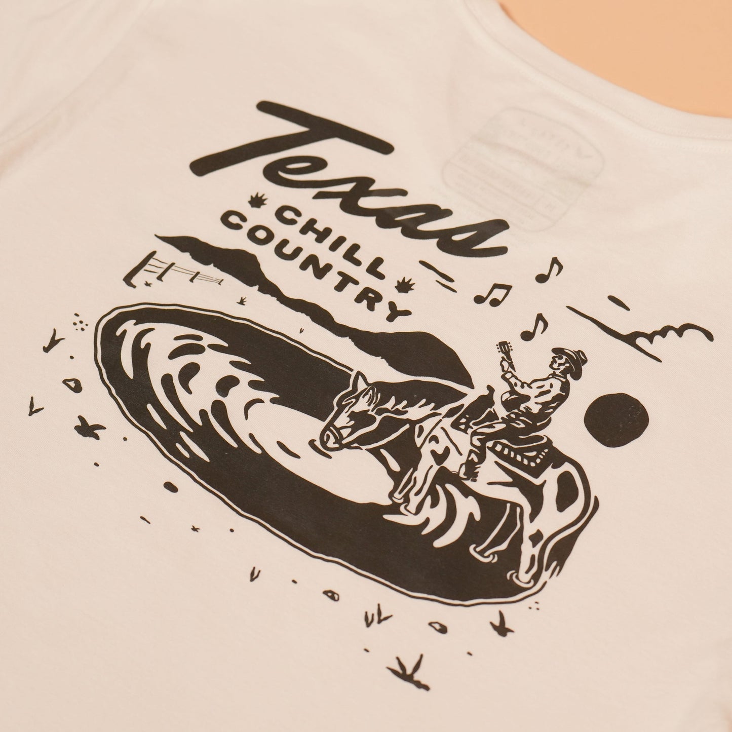 Water'n Hole Feather Grass Tee Texas Hill Country Provisions