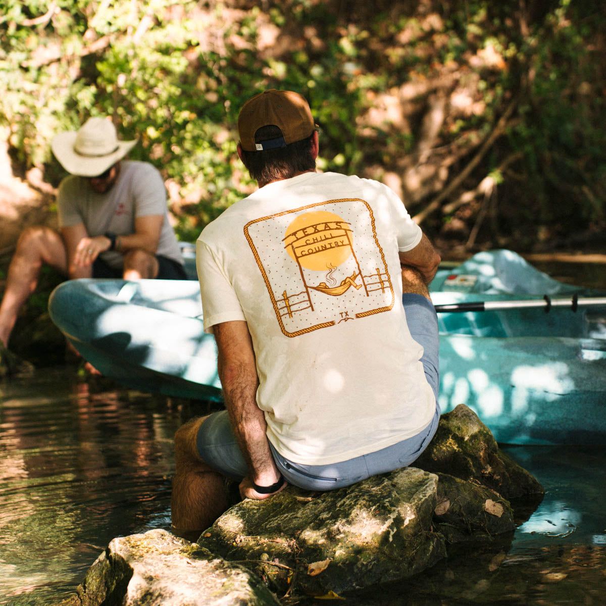 Chill Country Ranch Feather Grass Tee Texas Hill Country Provisions 