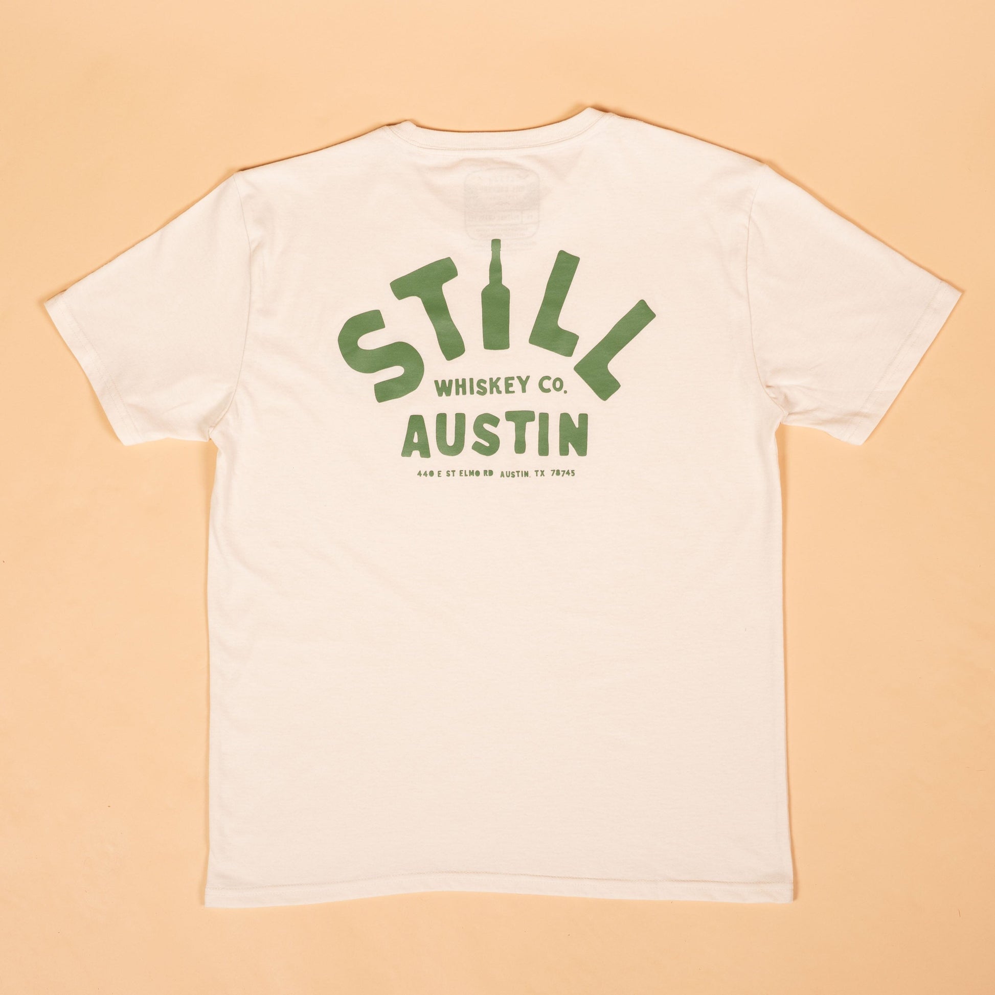 Heavy Pour Feather Grass Tee Texas Hill Country Provisions Vintage White S 