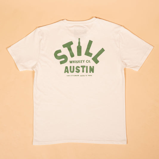 Heavy Pour Feather Grass Tee Texas Hill Country Provisions Vintage White S 