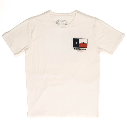 Hill Country Flag Washed Cotton Tee Texas Hill Country Provisions 