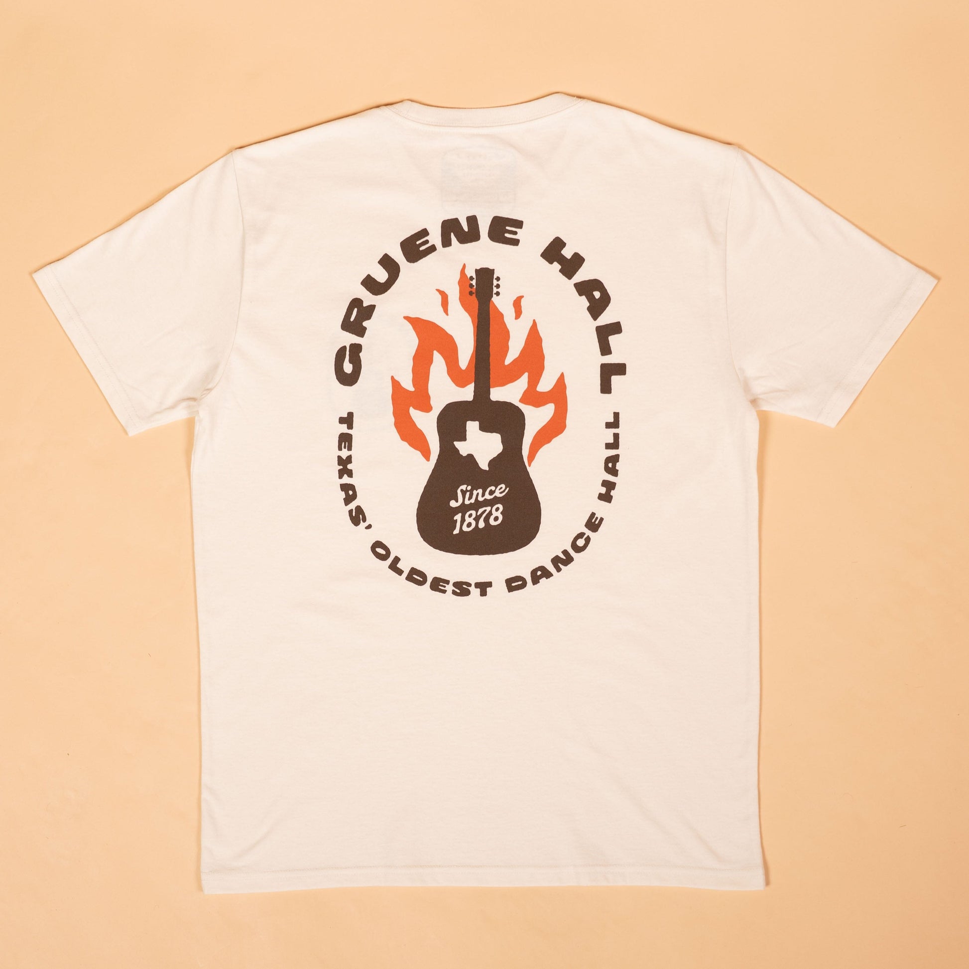 Hot Licks Feather Grass Tee Texas Hill Country Provisions Vintage White S 