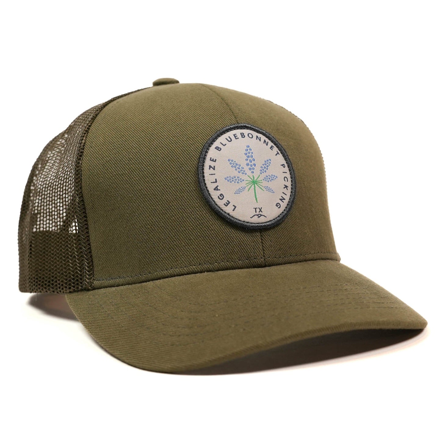 Legalize Texas Meshback Firm Trucker Texas Hill Country Provisions 