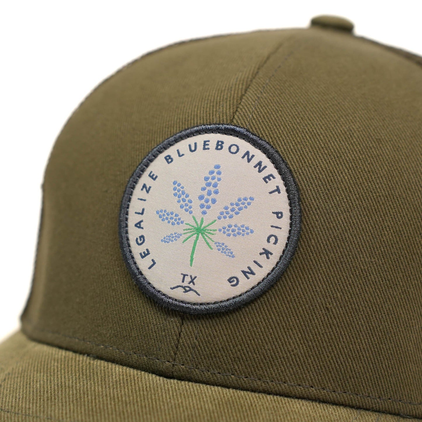 Legalize Texas Meshback Firm Trucker Texas Hill Country Provisions 