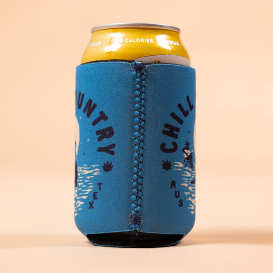 River Temptress Neoprene Can Sleeve Texas Hill Country Provisions 
