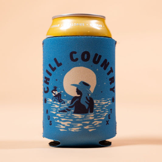 River Temptress Neoprene Can Sleeve Texas Hill Country Provisions 