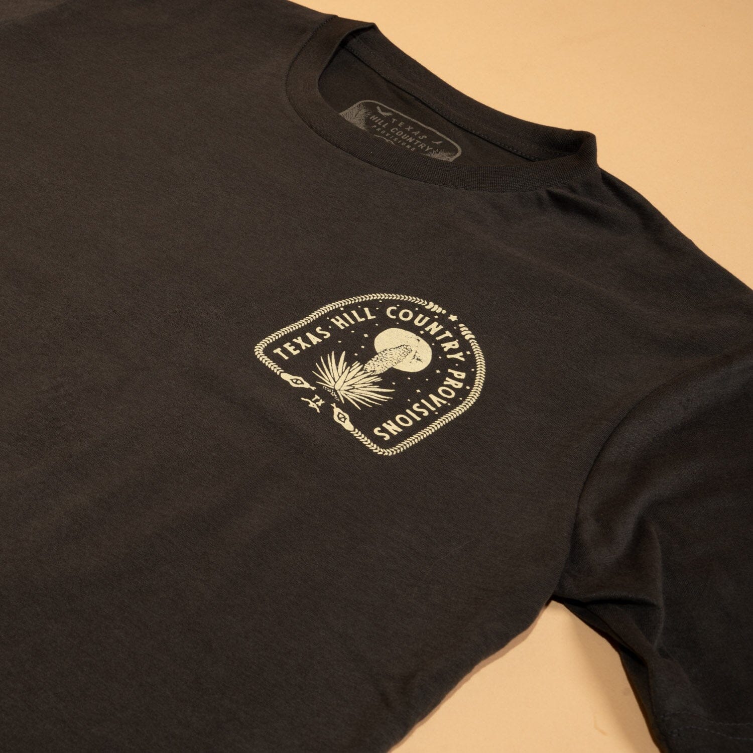 Sacred Ground Feather Grass Tee Texas Hill Country Provisions 