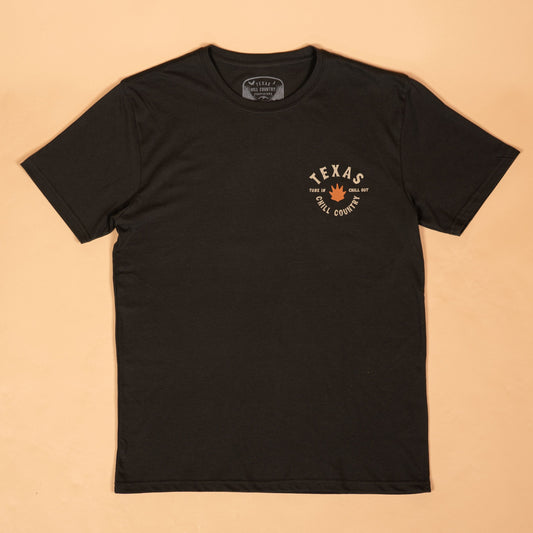Texas Troubadour Feather Grass Tee Texas Hill Country Provisions 