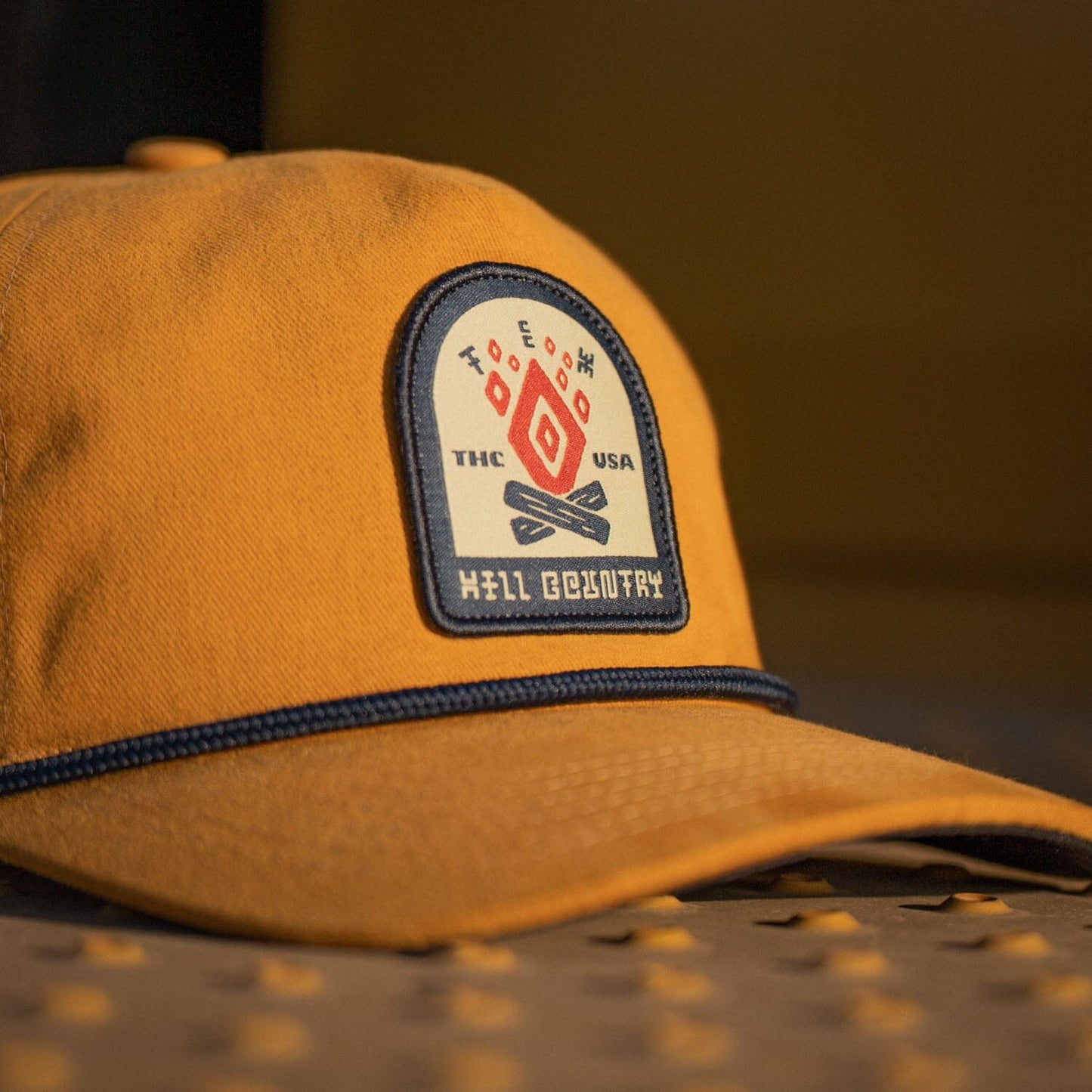 Fractal Fire Guadalupe Snapback Texas Hill Country Provisions 