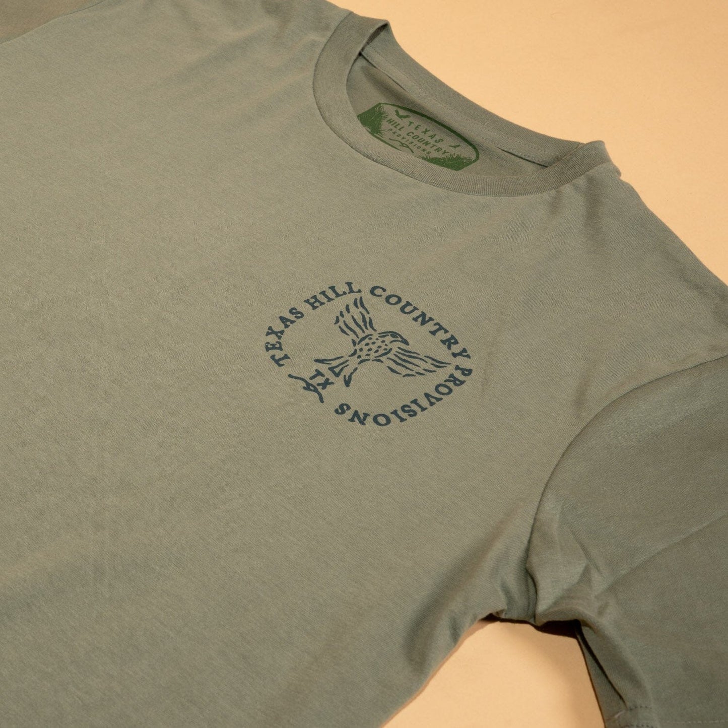 Higher Calling Feather Grass Tee Texas Hill Country Provisions 