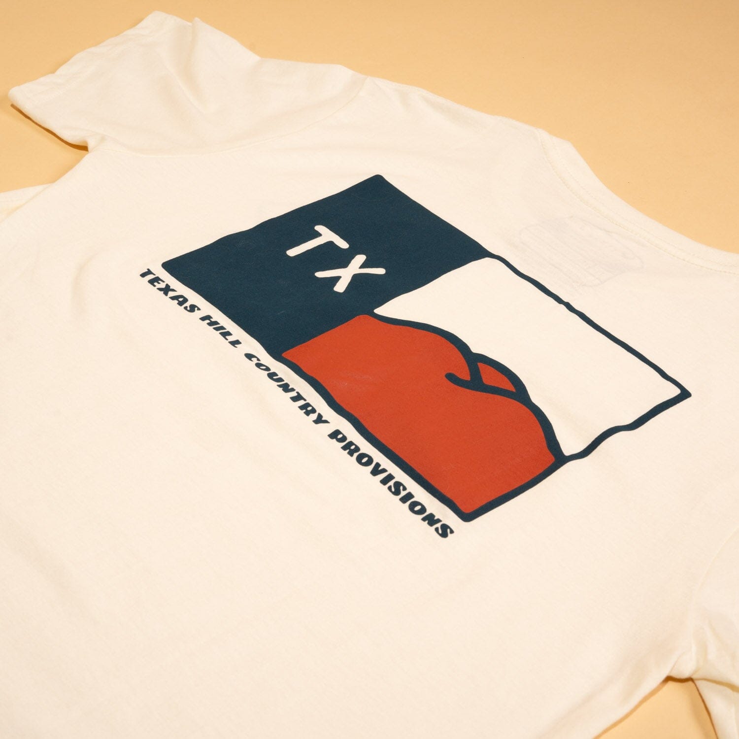 Hill Country Flag Feather Grass Tee Texas Hill Country Provisions 