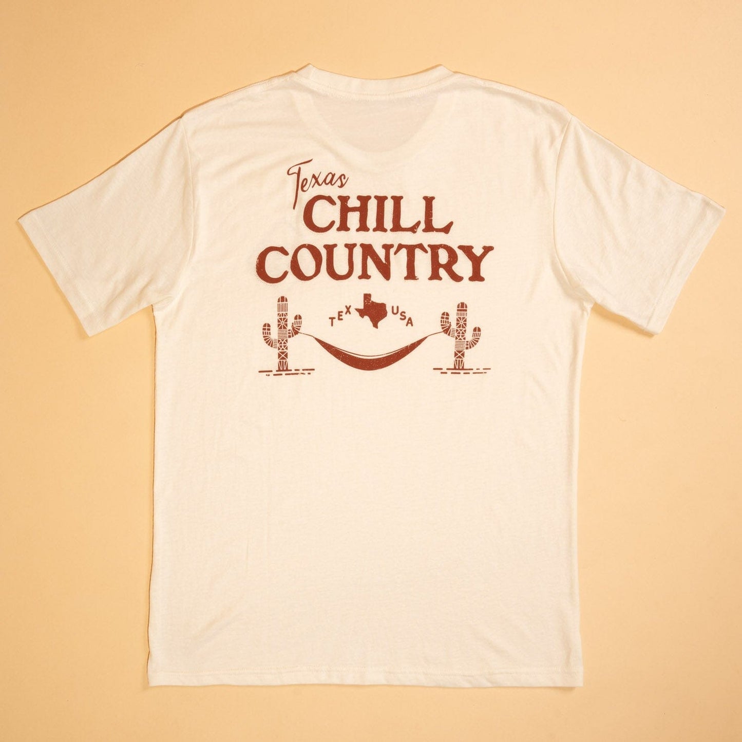 Texas Chill Country Feather Grass Tee Texas Hill Country Provisions Vintage White S 