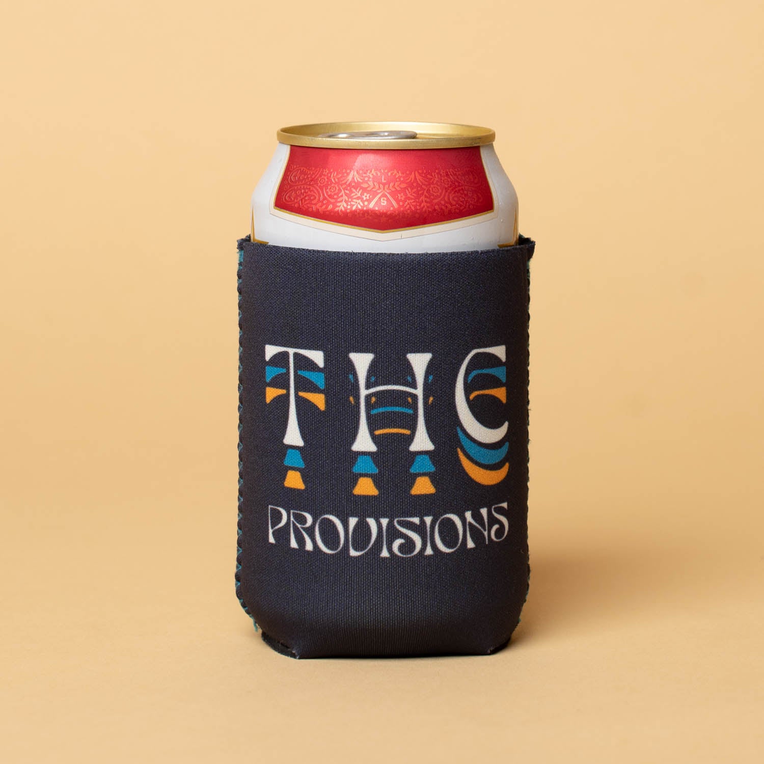 THC Tracers Neoprene Can Sleeve THC Provisions Black 