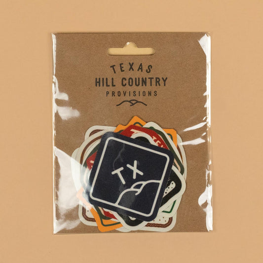 THC v2 Sticker Pack Nylon Sticker Texas Hill Country Provisions 
