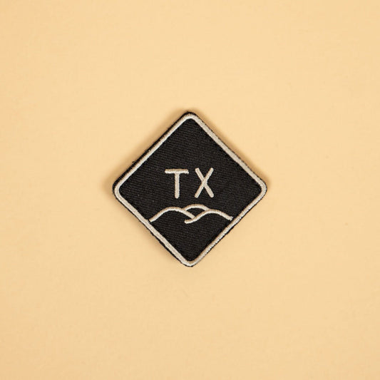 TX Hills Diamond Patch Texas Hill Country Provisions Black 